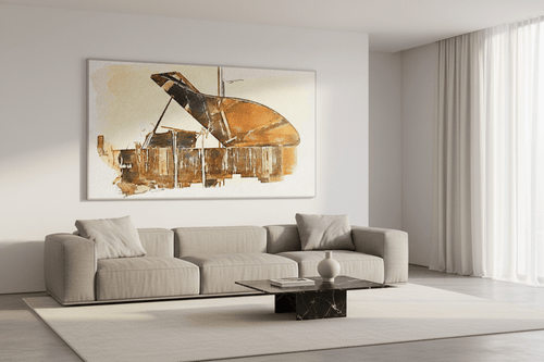 A pianist's meditation - Micol Art Gallery
