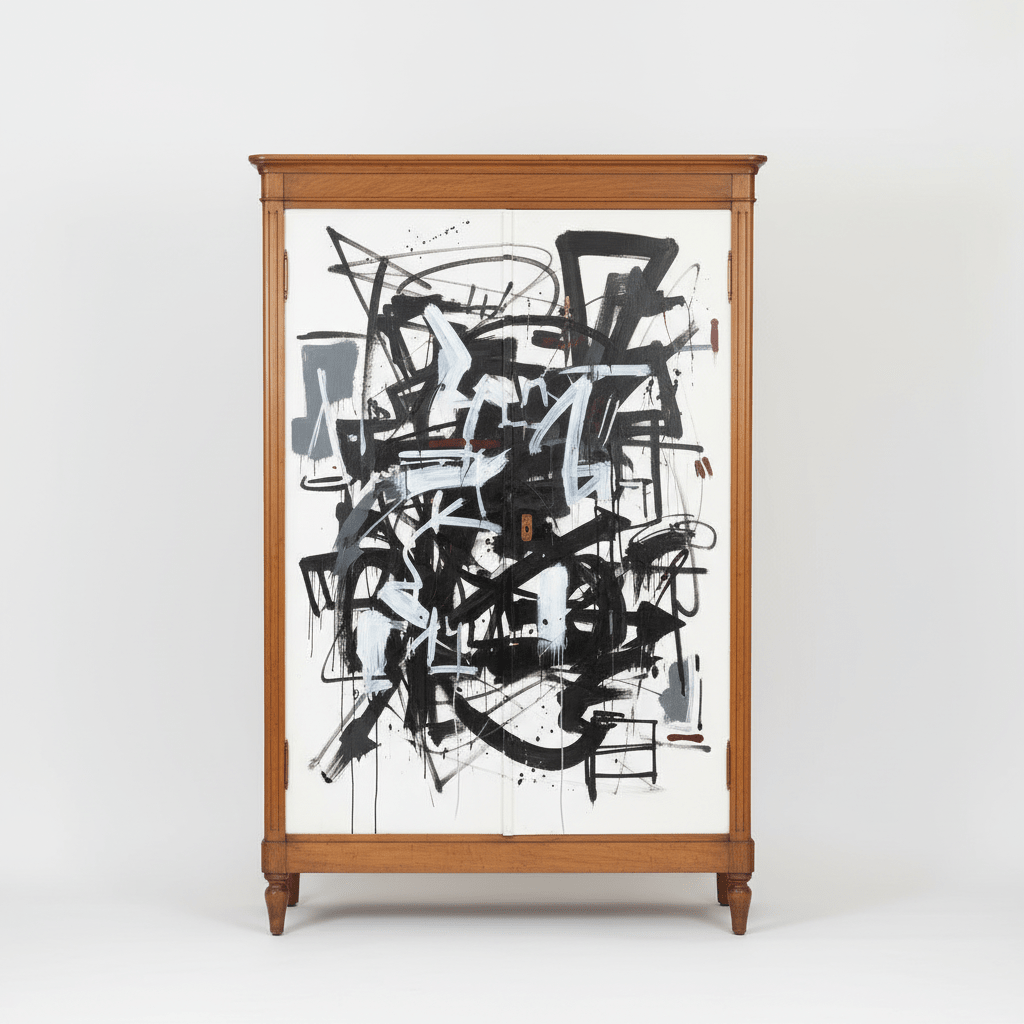 Armadio Rigenerato Progetto Arte4R - Micol Art Gallery