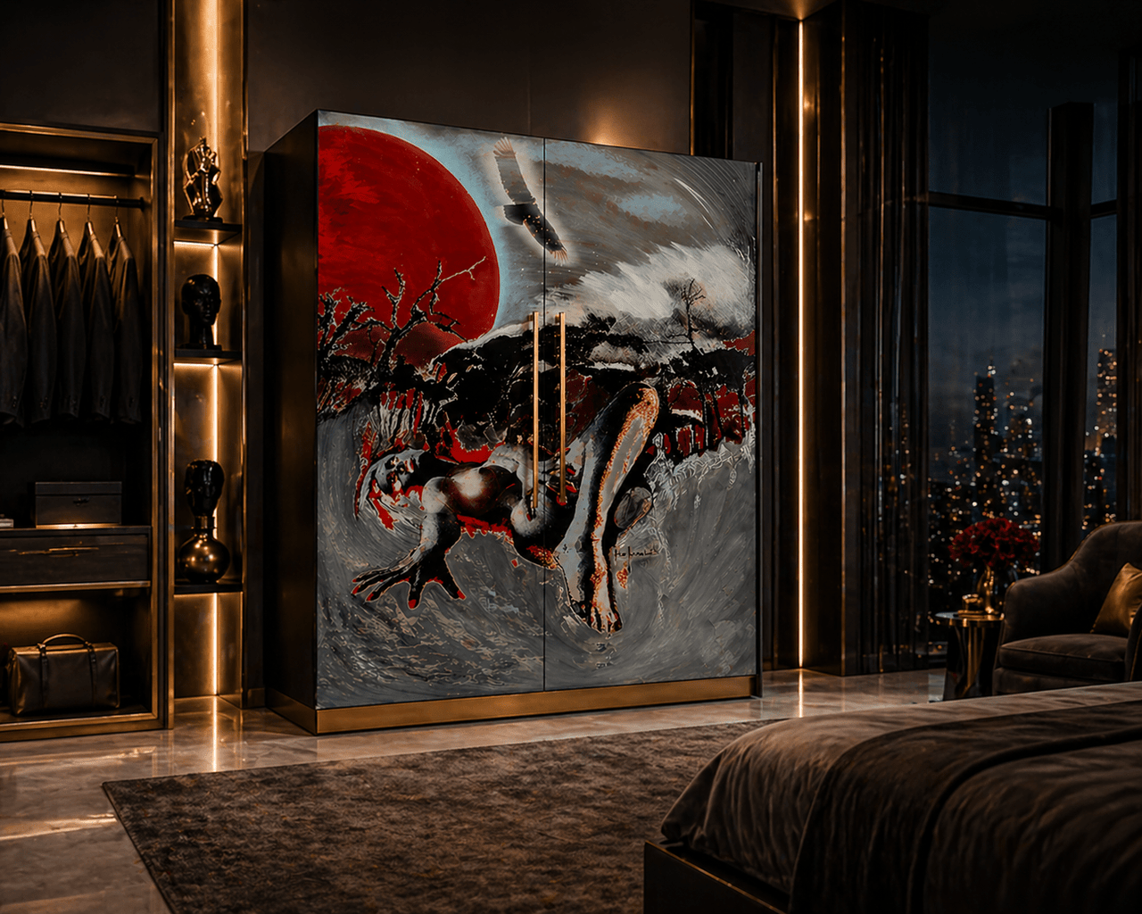 Arte che Abita — Armadio · Progetto Arte4R - Micol Art Gallery