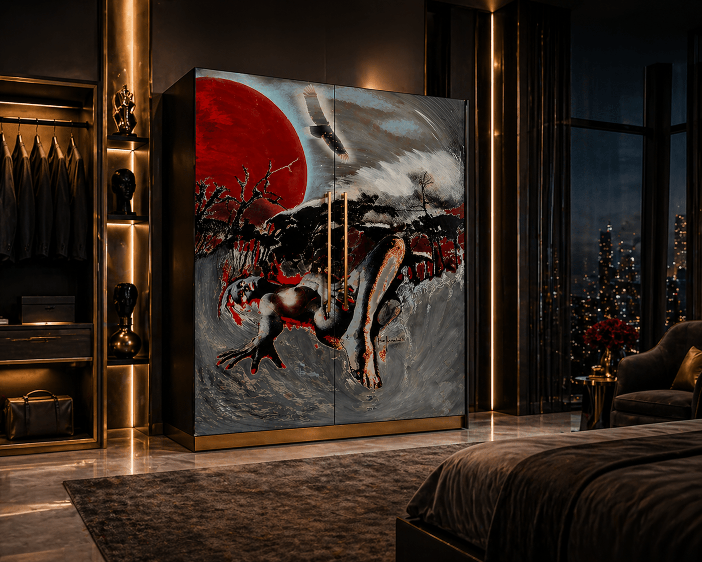 Arte che Abita — Armadio · Progetto Arte4R - Micol Art Gallery