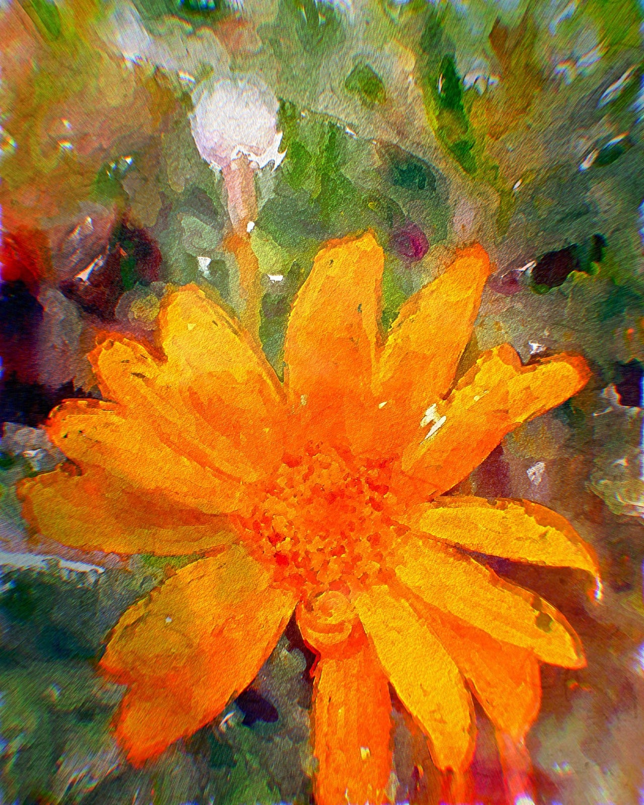 Couple Meditation - Micol Art Gallery