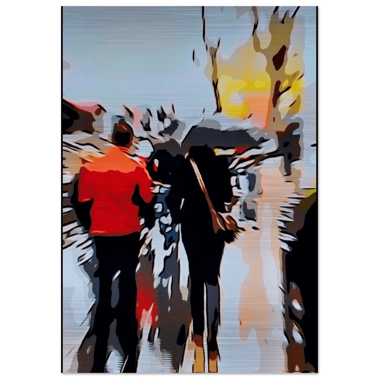 Flusso Dorato - Micol Art Gallery