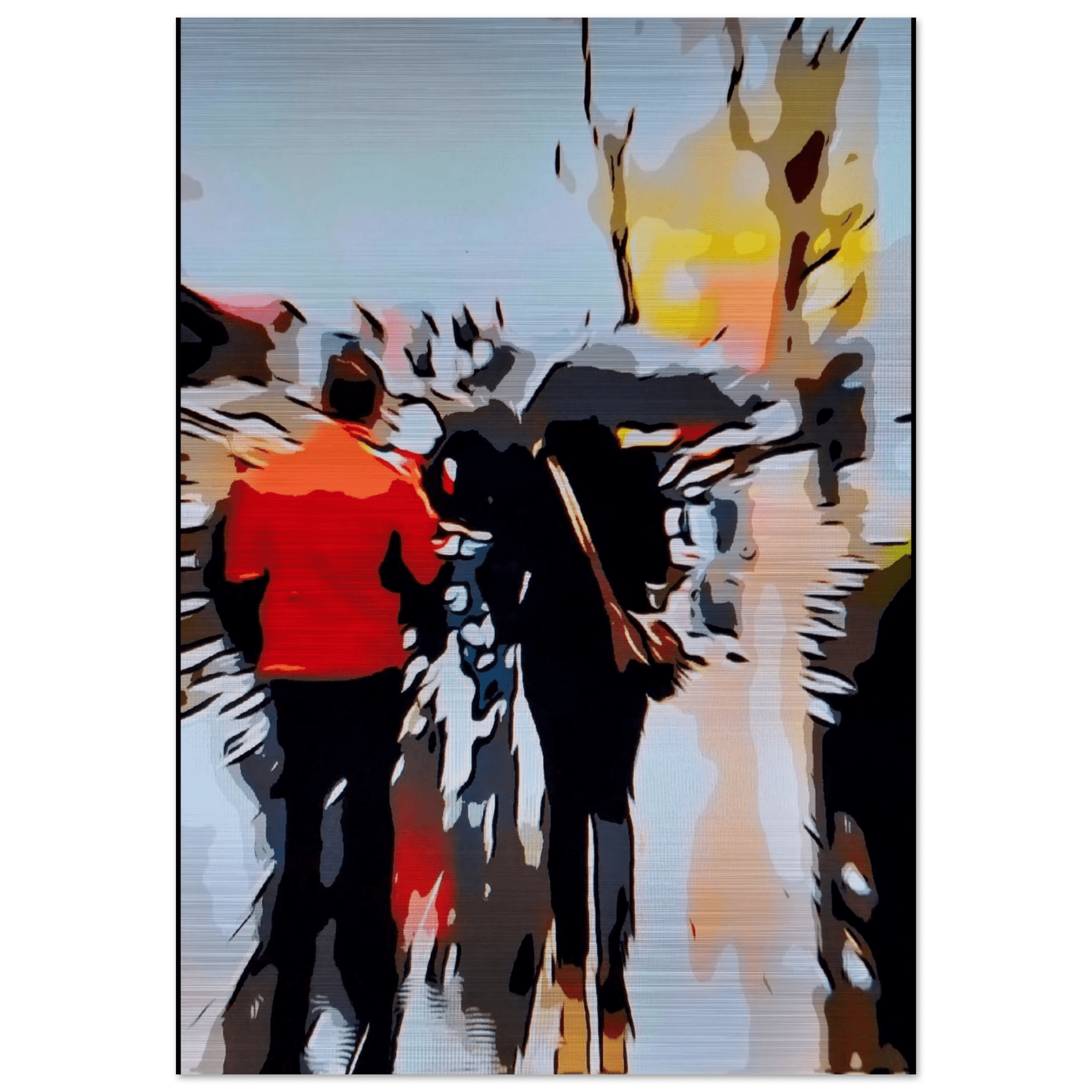 Flusso Dorato - Micol Art Gallery