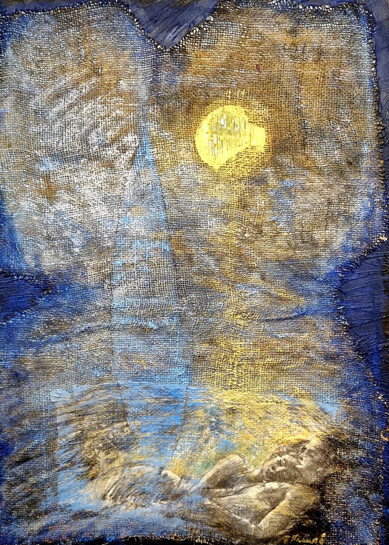 Gli amanti e la zattera - Micol Art Gallery