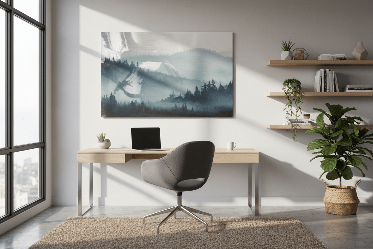 Home Office Contemporaneo - Arte negli Spazi - Micol Art Gallery