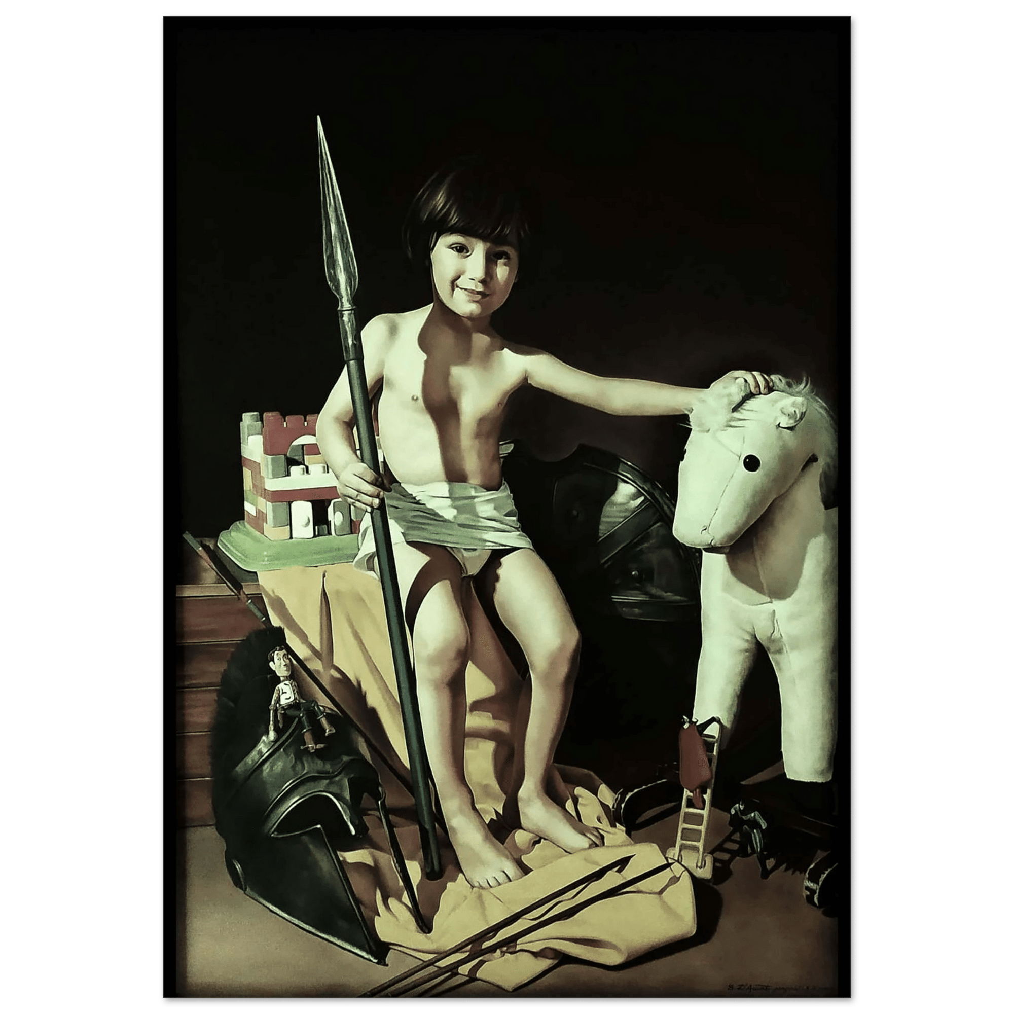 Il Piccolo Guerriero - Micol Art Gallery