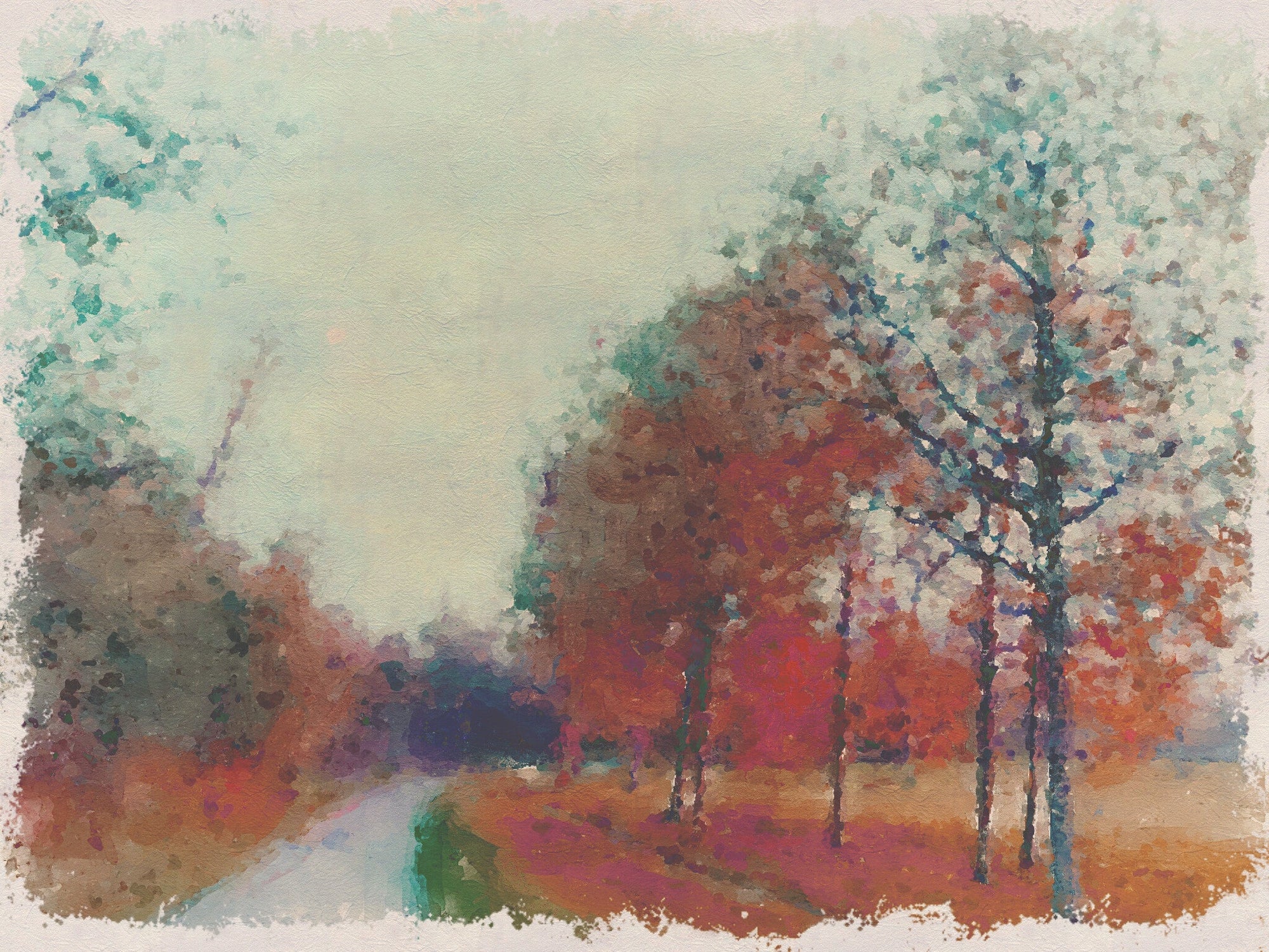 Impressionist Autumn - Micol Art Gallery