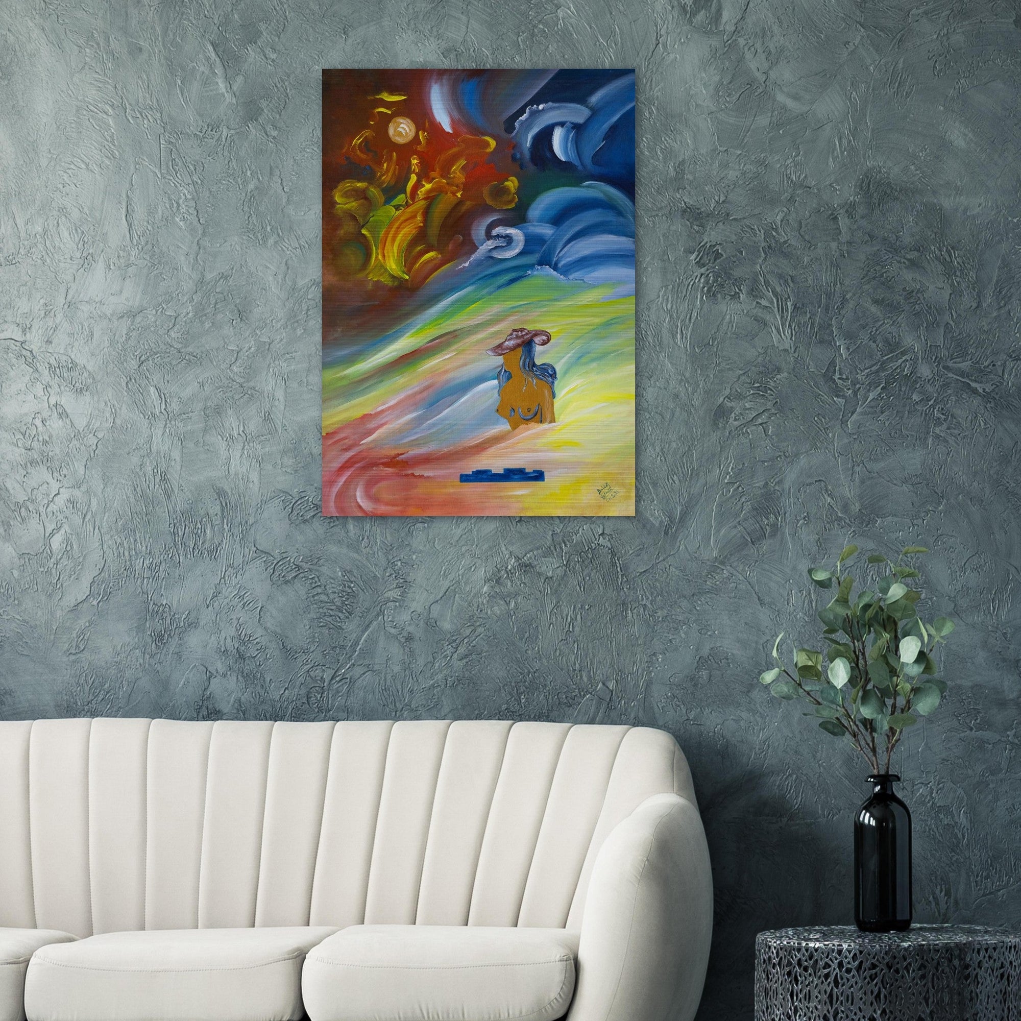 La donna col cappello - Micol Art Gallery