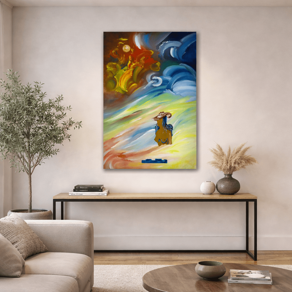 La donna col cappello - Micol Art Gallery
