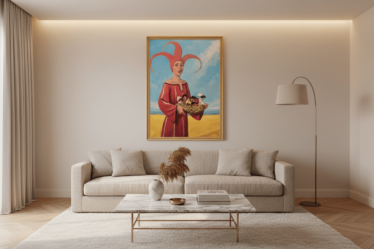La Fuga di Pulcinella - Micol Art Gallery