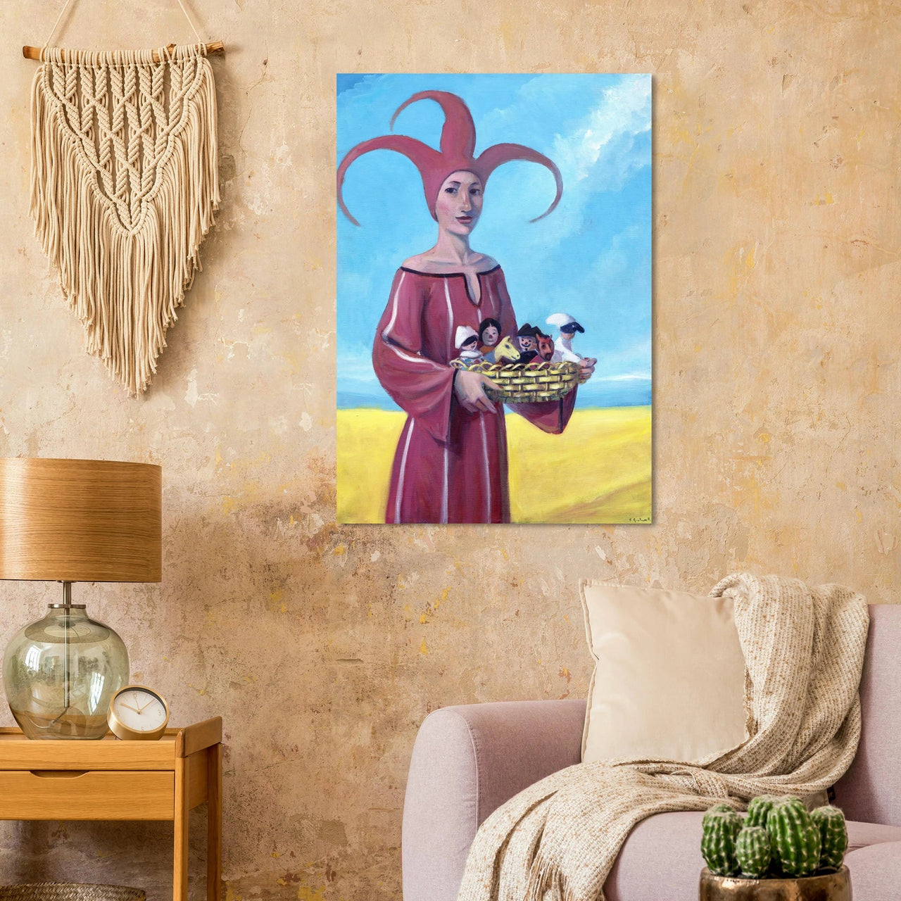 La Fuga di Pulcinella - Micol Art Gallery