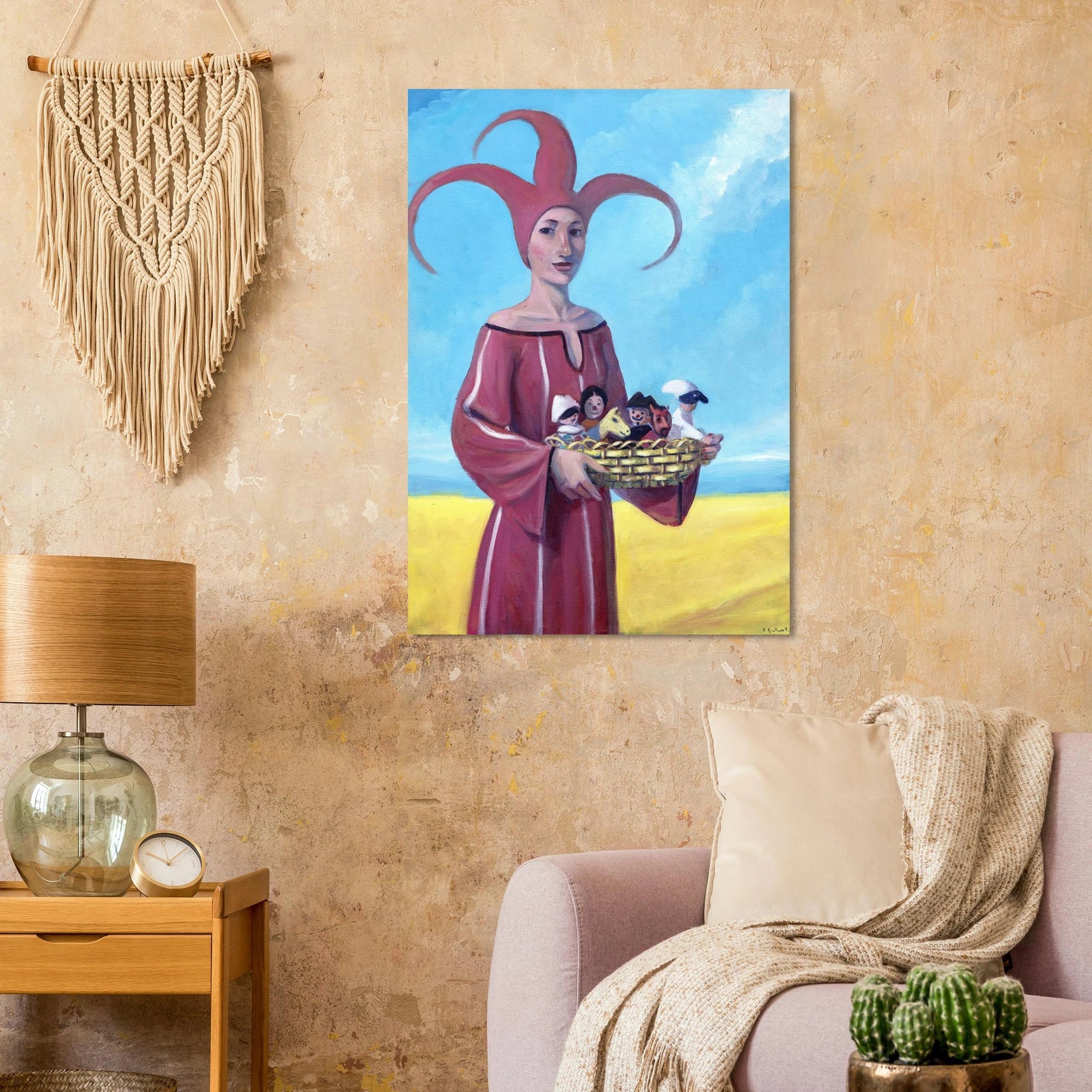 La Fuga di Pulcinella - Micol Art Gallery