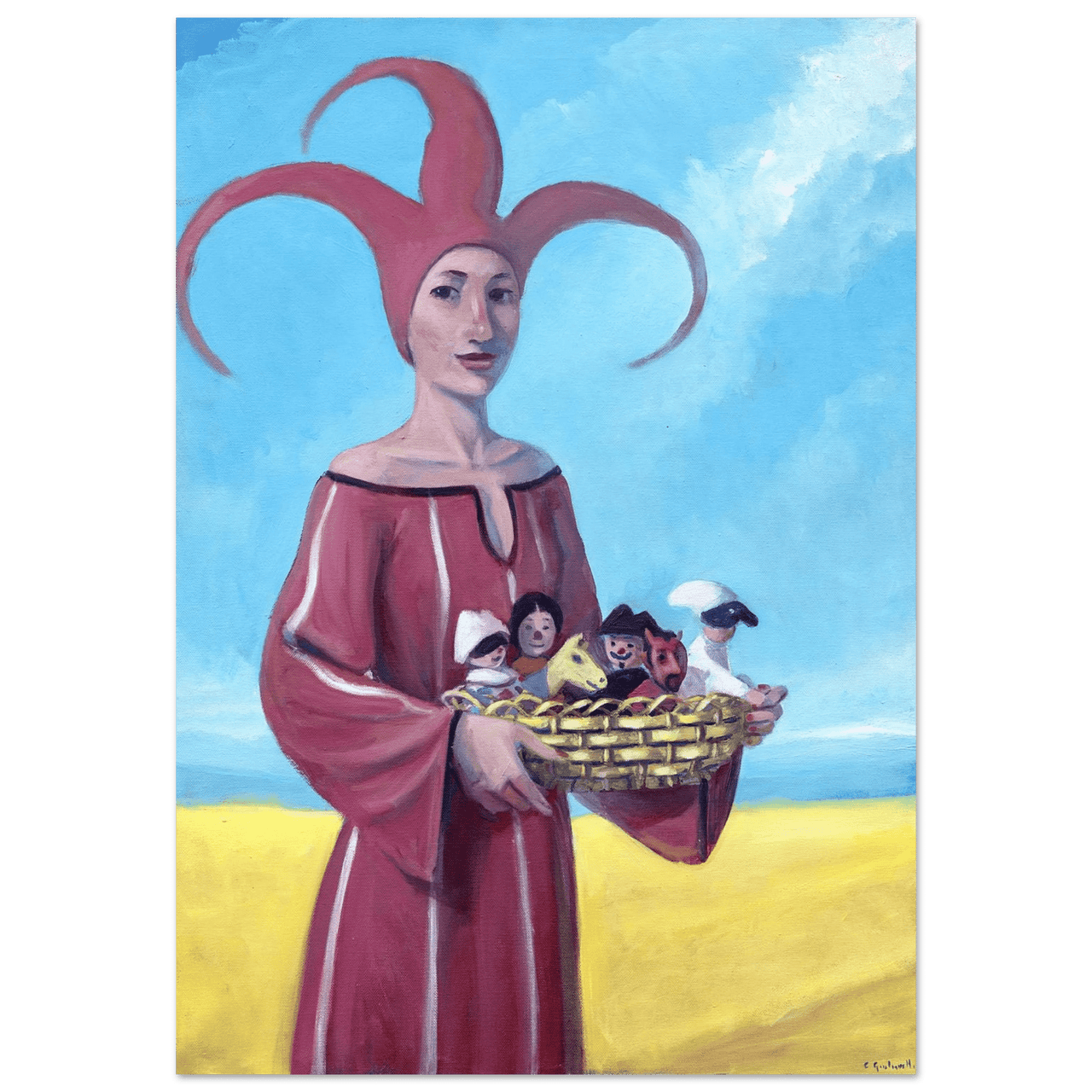 La Fuga di Pulcinella - Micol Art Gallery