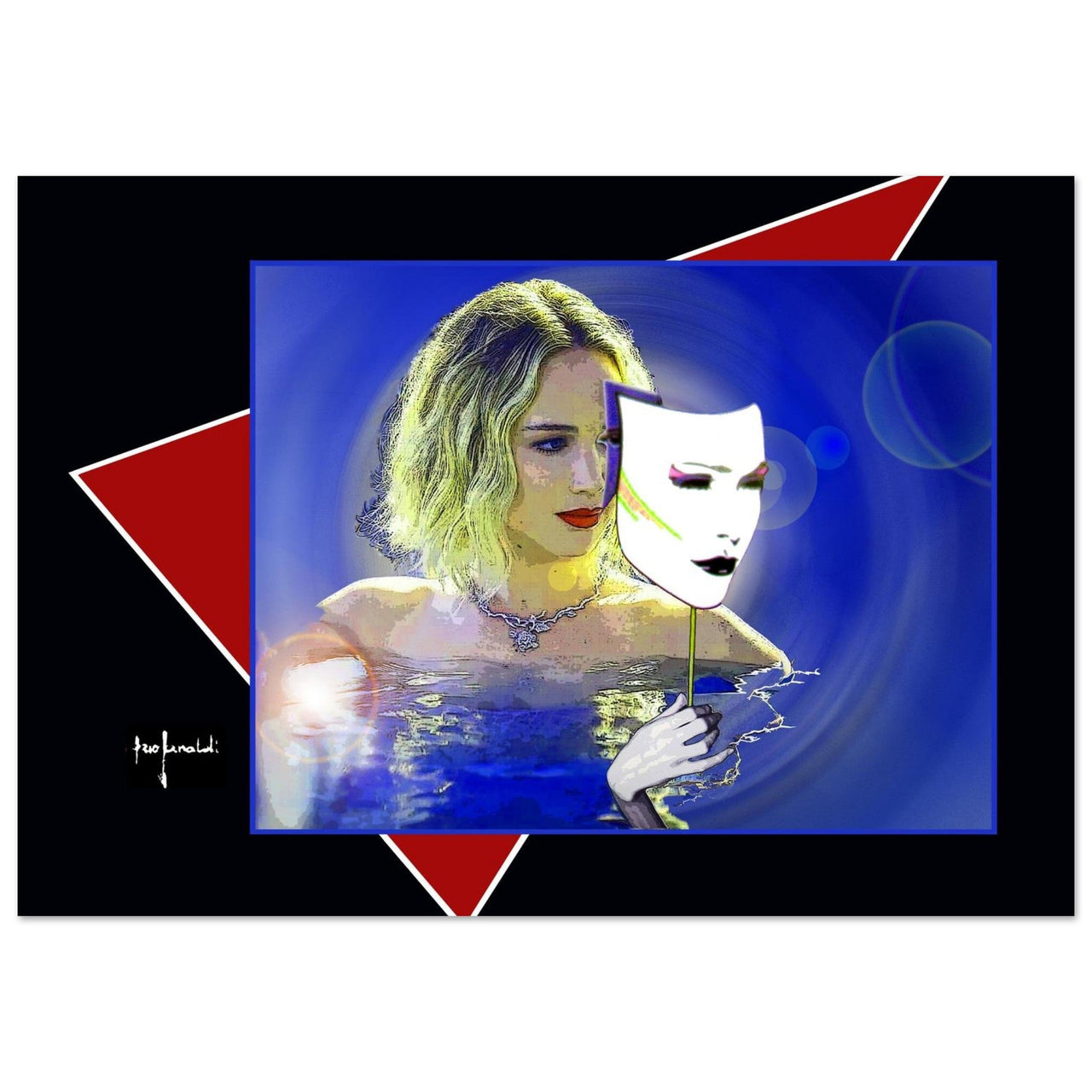 La maschera seconda versione - Micol Art Gallery