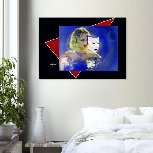 La maschera seconda versione - Micol Art Gallery