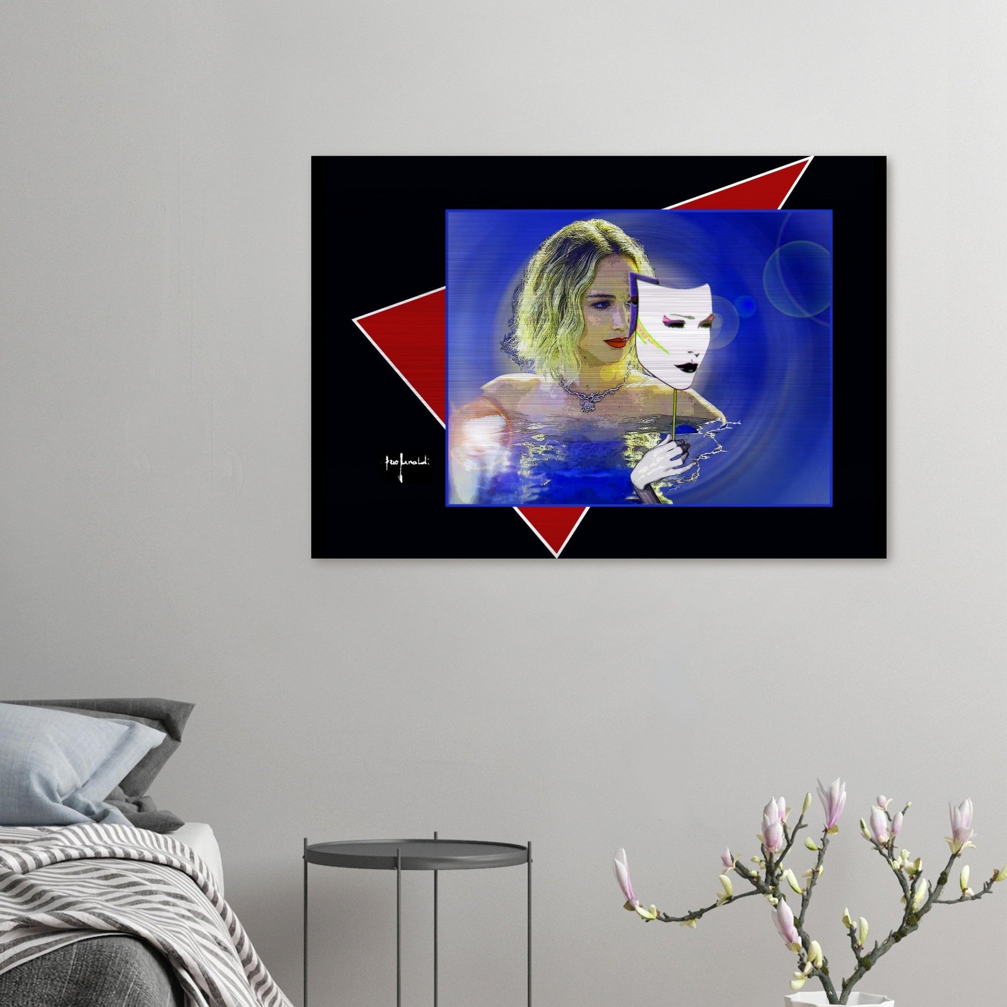 La maschera seconda versione - Micol Art Gallery