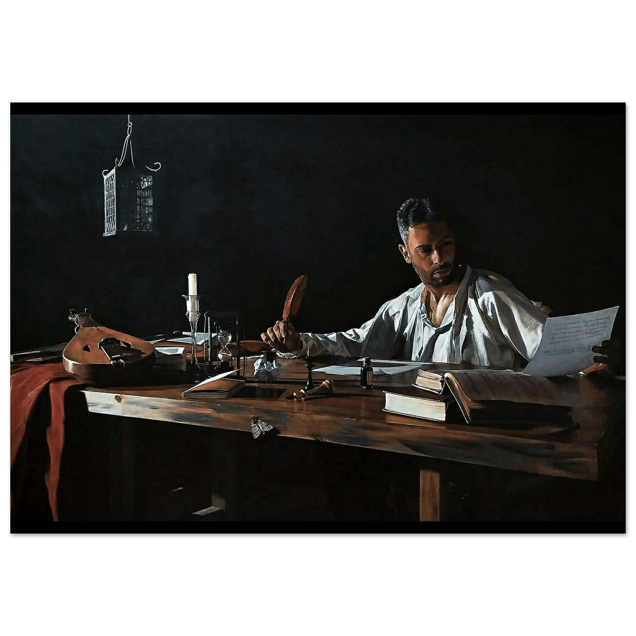 Lo Scrittore nel Tempo - Micol Art Gallery