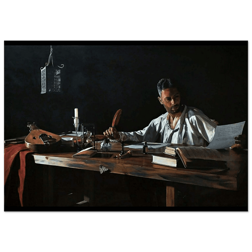 Lo Scrittore nel Tempo - Micol Art Gallery