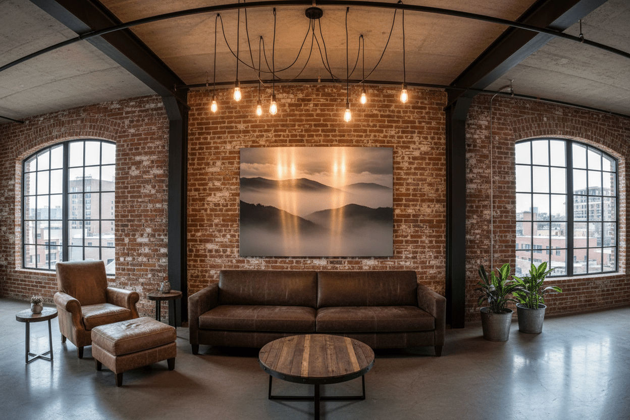 Loft Industriale - Arte negli Spazi - Progetto su Misura - Micol Art Gallery