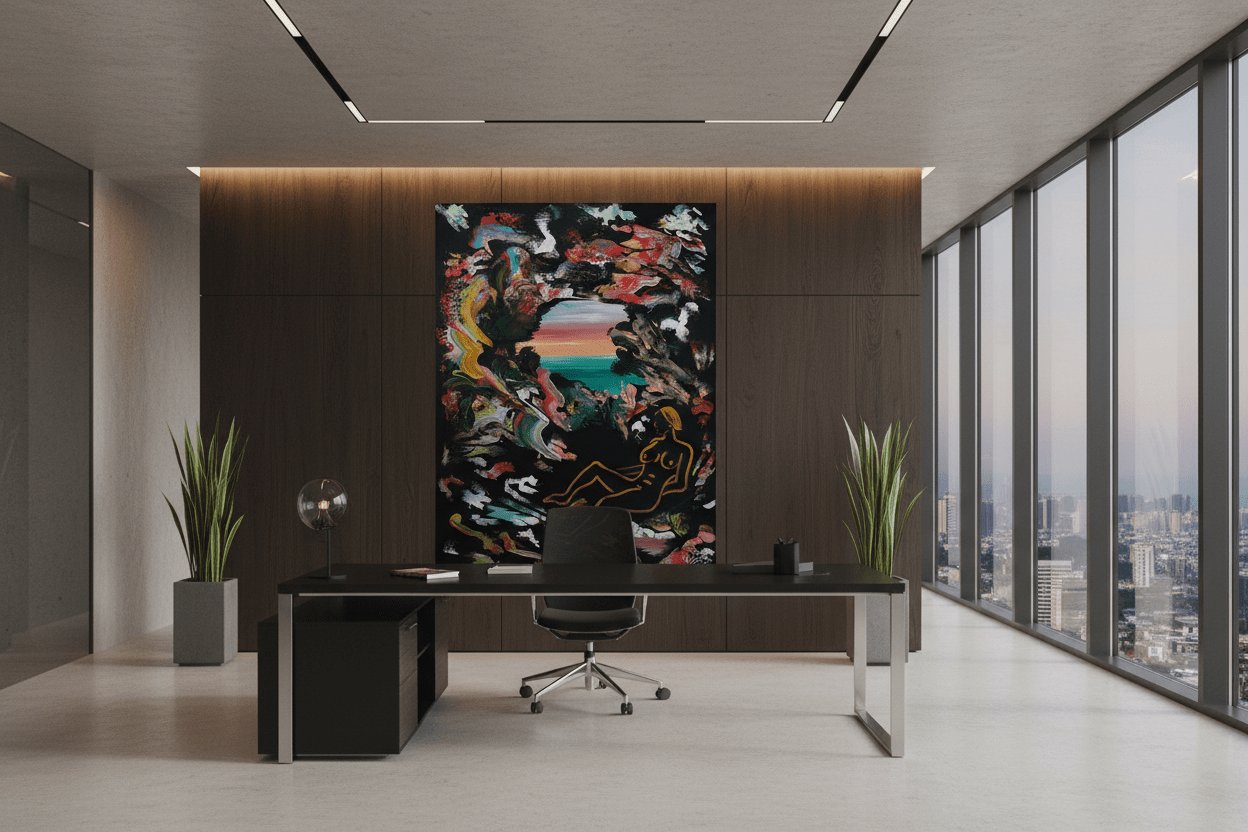 L'Orizzonte Interiore - Ufficio Professionale - Progetto su Misura - Micol Art Gallery