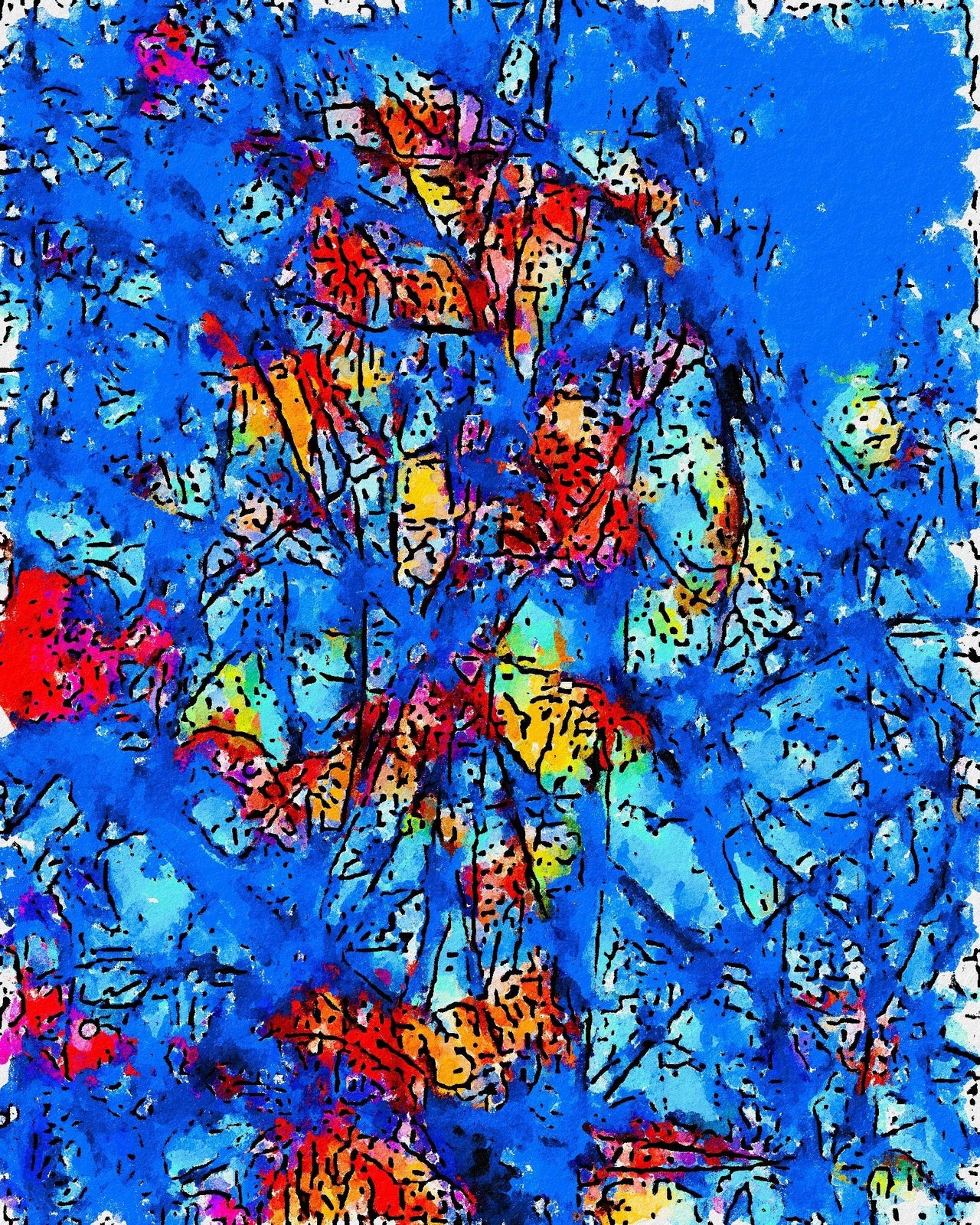 Mosaic Meditation - Micol Art Gallery