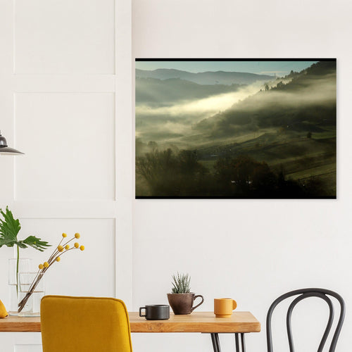 Nebbia in collina - Micol Art Gallery