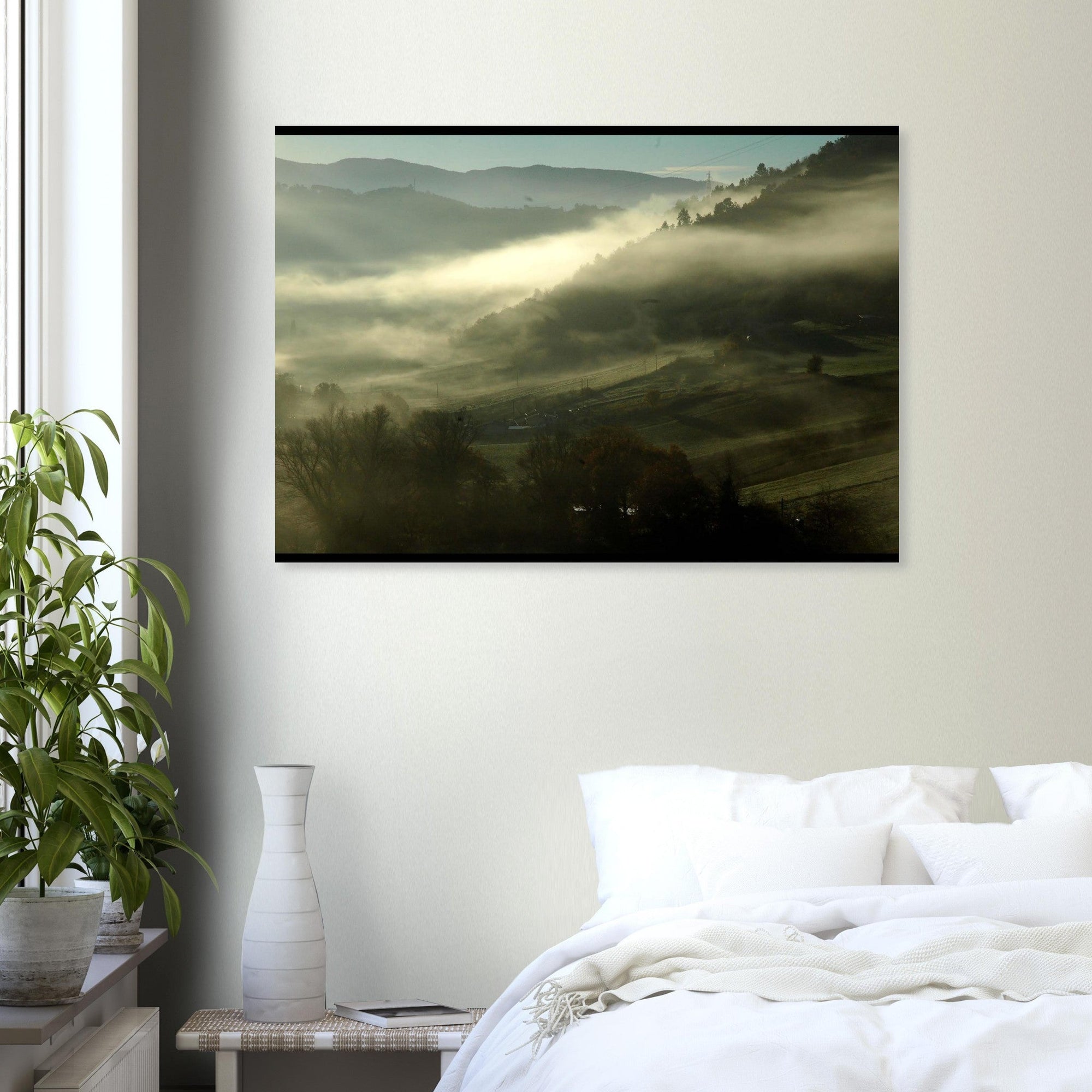 Nebbia in collina - Micol Art Gallery