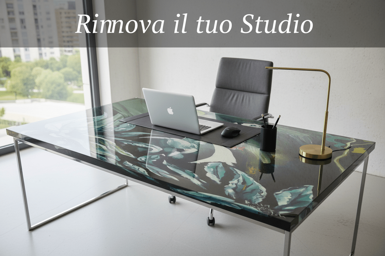 Nobildonna - Scrivania Arte su Misura - Progetto Personalizzato - Micol Art Gallery