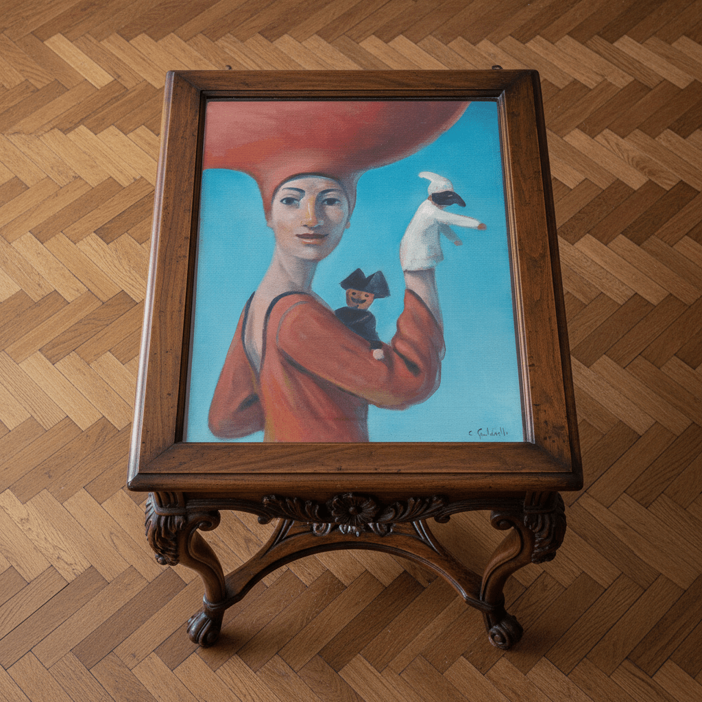 Rigenerazione Arredi — Tavolo · Progetto Arte4R - Micol Art Gallery