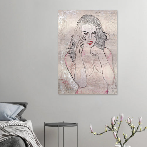 Ritratto alla sigaretta - Micol Art Gallery