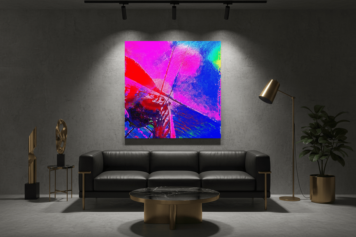 Triangles and Circles - Micol Art Gallery